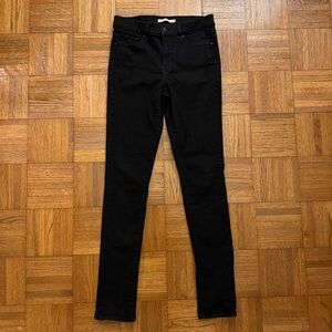 Levi’s Shaping Mid-rise Skinny Black Women's Jeans